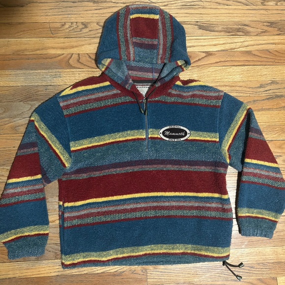 Tsunami Mammoth Multi-Colored Hoodie Men Size Large - Picture 1 of 11